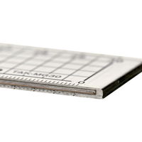 トラスコ中山 TRUSCO アクリル定規 メタルガイド付き 30cm TAK-MG30 1本(1個) 544-3614