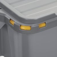 トラスコ中山 TRUSCO ネスティング・スタッキングコンテナフタ グレー HNESTA10FGY 1枚 562-9676（直送品）