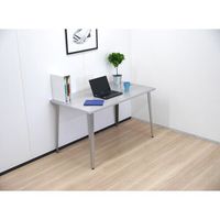 トラスコ中山 TRUSCO 超軽量アルミデスク シルバー 1200x700x720 ULAD1270SV 1台 630-8229（直送品）