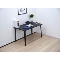 トラスコ中山 TRUSCO 超軽量アルミデスク ブラック 1200x700x720 ULAD1270BK 1台 630-8227（直送品）