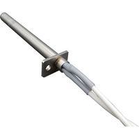 平和電機 カートリッジヒーター φ10X350 220Vー700W (フランジ有り) ECH-D10-L350-F 1本 595-4662（直送品）