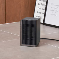 ライフオンプロダクツ セラミックファンヒーターーPremium WOOD- ブラックウッド LCAWA005-BW 1台