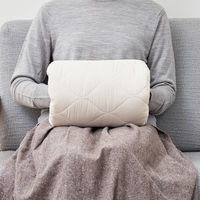 ライフオンプロダクツ あったかキルティングUSB給電式アームピロー アイボリー LCAWA011-IV 1台