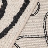 タフトマット（40×60cm） らせん LAKOLE/ラコレ