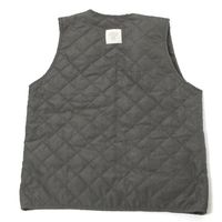 ショートベスト チャコール LAKOLE/ラコレ