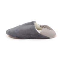 【LAKOLE/ラコレ】 2WAYバブーシュ チャコール L（25～27cm）