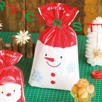 ヘッズ クリスマスハッピーサンタ&スノーマン巾着バッグー3 XHS-3NS 1袋(20枚)