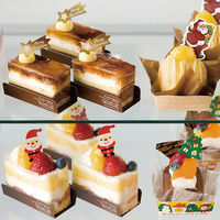 ヘッズ クリスマスケーキピックーミニサンタ XMS-PC1 1袋(100枚)