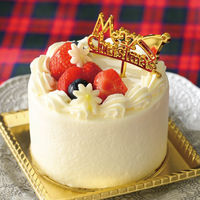 ヘッズ クリスマスゴールドケーキトッパーー1/サンタ帽 XGO-TOP1 1袋(50本)