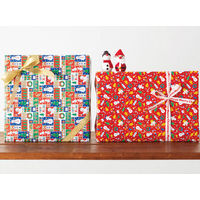 【クリスマス】ヘッズ クリスマススノーマン包装紙ー2XS-2W1袋（50枚）