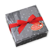 【クリスマス】ヘッズ クリスマスミントブルーギフトシールー1XMB-1S1袋（100枚）