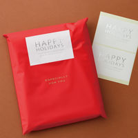 【クリスマス】ヘッズハッピーホリデイズシールー1XHD-1S1袋（40枚）