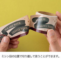 【クリスマス】ヘッズアメリカンクリスマスシール付ロール棚ポスターー1XAM-TP1S1袋（1巻）