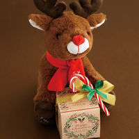 【クリスマス】ヘッズキャンディケーン風ラッピングピックー1X-WPC11袋（10本）