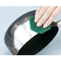 キッチンクリーナー こびりつき落とし 六角型 研磨剤入り 焦げ落とし グリーン 1セット（1個（10枚入×5）カワタキコーポレーション