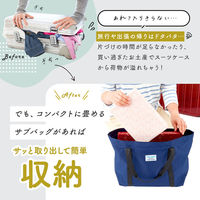 アイメディア コンパクトに畳めるキャリーオンバッグ 1010038 1個（直送品）