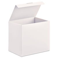 プラス イトオシ PP製 組立式 収納ボックス CDサイズ オフホワイト 91429 1セット(1個×5)