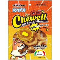 ドギーマン ホワイデント Chewell チキンロールドーナツ 超小型・小型犬向き 95g（標準11個）1袋 犬用 おやつ