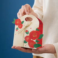 ヘッズ 和風ペーパーバッグー1/つばき WA-M1P 1袋(20枚入)