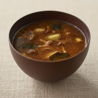 無印良品 素材を生かした味噌汁 なめこの赤だし 1セット（1袋（4食入）×2） 良品計画