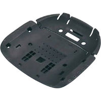 【設置込】イトーキ プレーゴチェア 布地張り ハイバック ループ肘 ブラック×レッド KZ-435GA-T2R3 1脚（直送品）