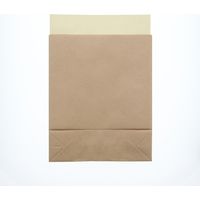 【ケース販売】シモジマ HEIKO 宅配袋 S 未晒無地 004192440  1ケース(10枚入×50束 合計500枚)（直送品）