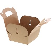 シモジマ ネオクラフト キャリーフードBOX S 004248037 1セット(1袋(20個)×8)