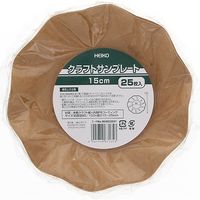 シモジマ クラフトサンプレート 15cm 004502001 1セット(1袋(25枚)×40)（直送品）