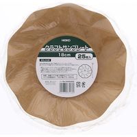 シモジマ クラフトサンプレート 18cm 004502002 1セット(25枚×40袋 合計1000枚)（直送品）