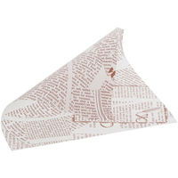 【ケース販売】HEIKO ワックスペーパー フェザーイニシャル白 15-15 004527000  1ケース(100枚入×50個)（直送品）