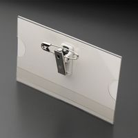 ＮＦー６８８　名刺型名札　大　両用　１０個入　10個／箱 007515836 10個／箱×3箱（直送品）