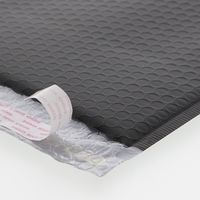 HEIKO 宅配クッションポリ袋　２０ー２７．５　ブラック　10枚／袋 007524006 10枚／袋×20袋（直送品）