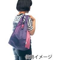 エスパックリップストップ生地エコバッグ RSB-PR パープル 008713304 1セット(1枚×10枚)（直送品）
