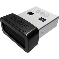 レキサー JumpDriveS47 超小型USB3.1フラッシュメモリー 64GB LJDS047064G-BNBNJ 1個