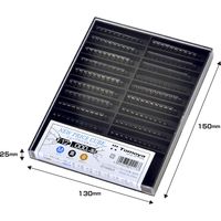 ササガワ ニュープライスキューブセット M 黒/金字 32-2214 1セット箱入