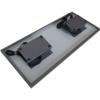 鈴文 負けずガード 室外機カバー ワイド MGW-5013 1個