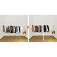 Ｔ型ハンガーポールセット TP-ST 1箱(６本入) 積水樹脂（直送品）