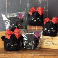 ヘッズ ポップアニマルミニ巾着バッグ/ネコ-S PAN-KBS 1セット（30枚：10枚×3パック）（直送品）