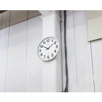 キングジム 電波掛時計ザラージ 省電力・防滴型 GDKB-001 1台