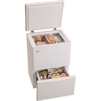 【軒先渡し】ハイアール 120L上開き+ひき出し式冷凍庫 JF-WND120A(W) 1台（直送品）