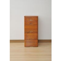 YAMAZEN ミニチェスト5段 MHK-5(OBR)R 1台（直送品）