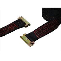 フリーク ラッシングベルト黒 レール2ton 幅50mm×長さ0.5+5m 561585 1本（直送品）