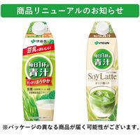 伊藤園 毎日1杯の青汁 ソイラテ風味1L キャップ付き 紙パック 1セット（12本）