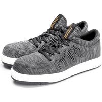 おたふく手袋 JW-451 灰 28.0cm ファインニット ローカット 1足（直送品）