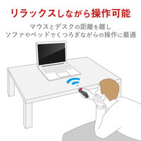 トラックボールマウス/ハンディタイプ/Relacon/メディアコントロールボタン搭載/スタンド付/静音/Bluetooth/ブラック M-RT1BRXBK