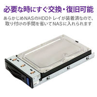 エレコム ＮＡＳ スペアドライブ ＨＤＤ　４ＴＢ　ＮＳＢ-７５Ｓ４Ｒ６シリーズ専用 ＮＳＢ-７ＳＤ４Ｔ４Ｒ-Ｓ（直送品）