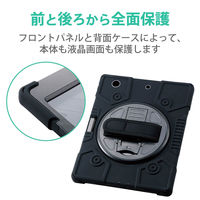 iPad 2020年モデル/2019年モデル 10.2インチ ケース スタンド ブラック TB-A19RHVHBK エレコム 1個