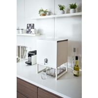 山崎実業 バッグインボックススタンド タワー ホワイト 774290 1個（直送品）