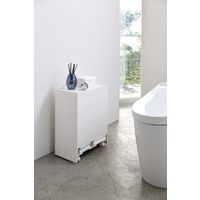 山崎実業 シニア&ベビー おむつストッカー タワー ホワイト 775035 1個（直送品）