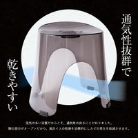 アスベル 風呂椅子　Nレリッシュ風呂イス　３０ｃｍ　クリア　1セット(2個)（直送品）